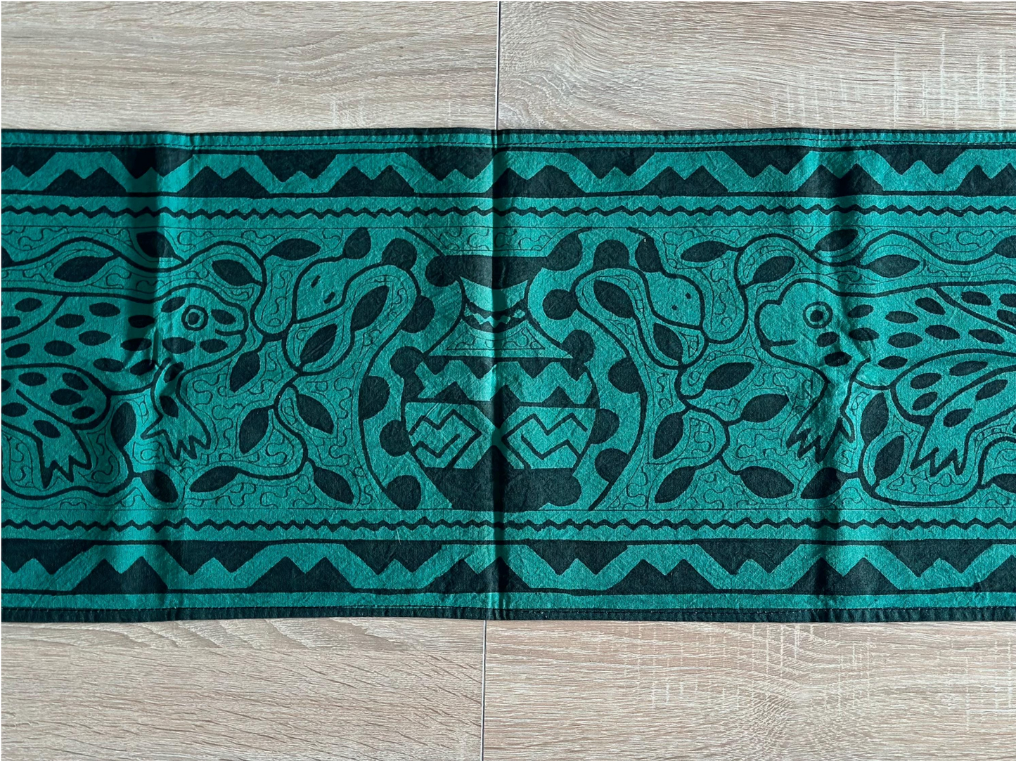 Handpainted Large Shipibo Altar Cloth