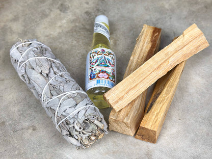 Energy Cleansing Kit with Sage & Palo Santo