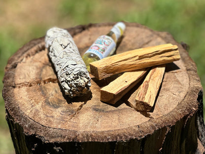 Energy Cleansing Kit with Sage & Palo Santo